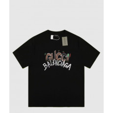 구찌 프린트 면 티셔츠