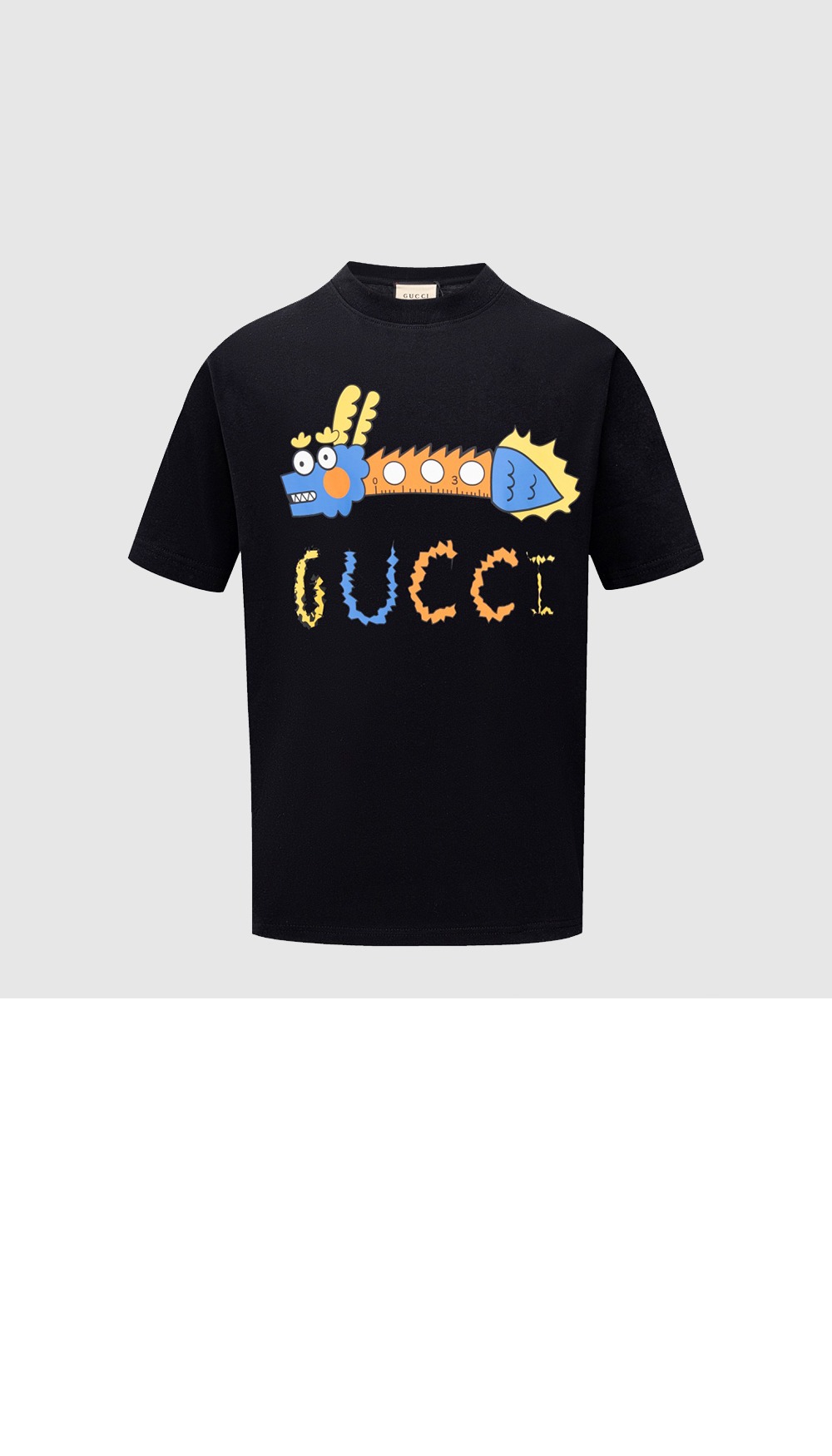 구찌 로고 프린트 반팔