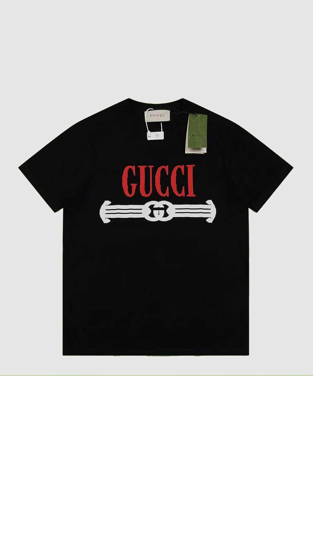 구찌 로고 프린트 반팔