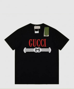 구찌 로고 프린트 반팔