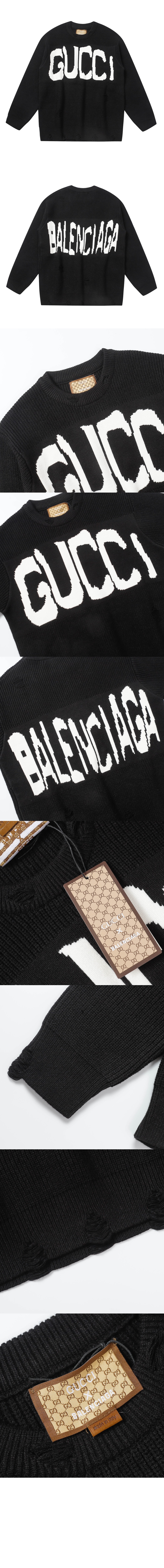 구찌 로고 면 톱