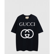 구찌 로고 프린트 반팔