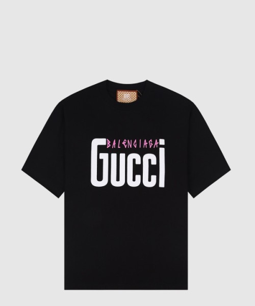 구찌 로고 프린트 반팔