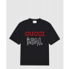 구찌 로고 프린트 반팔