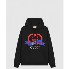 구찌 로고 프린트 면 톱