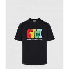 구찌 프린트 면 티셔츠