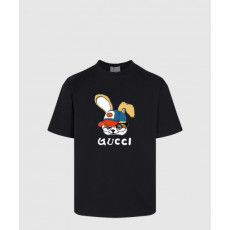 구찌 프린트 면 티셔츠