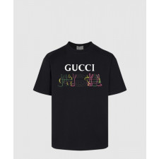 구찌 로고 프린트 반팔