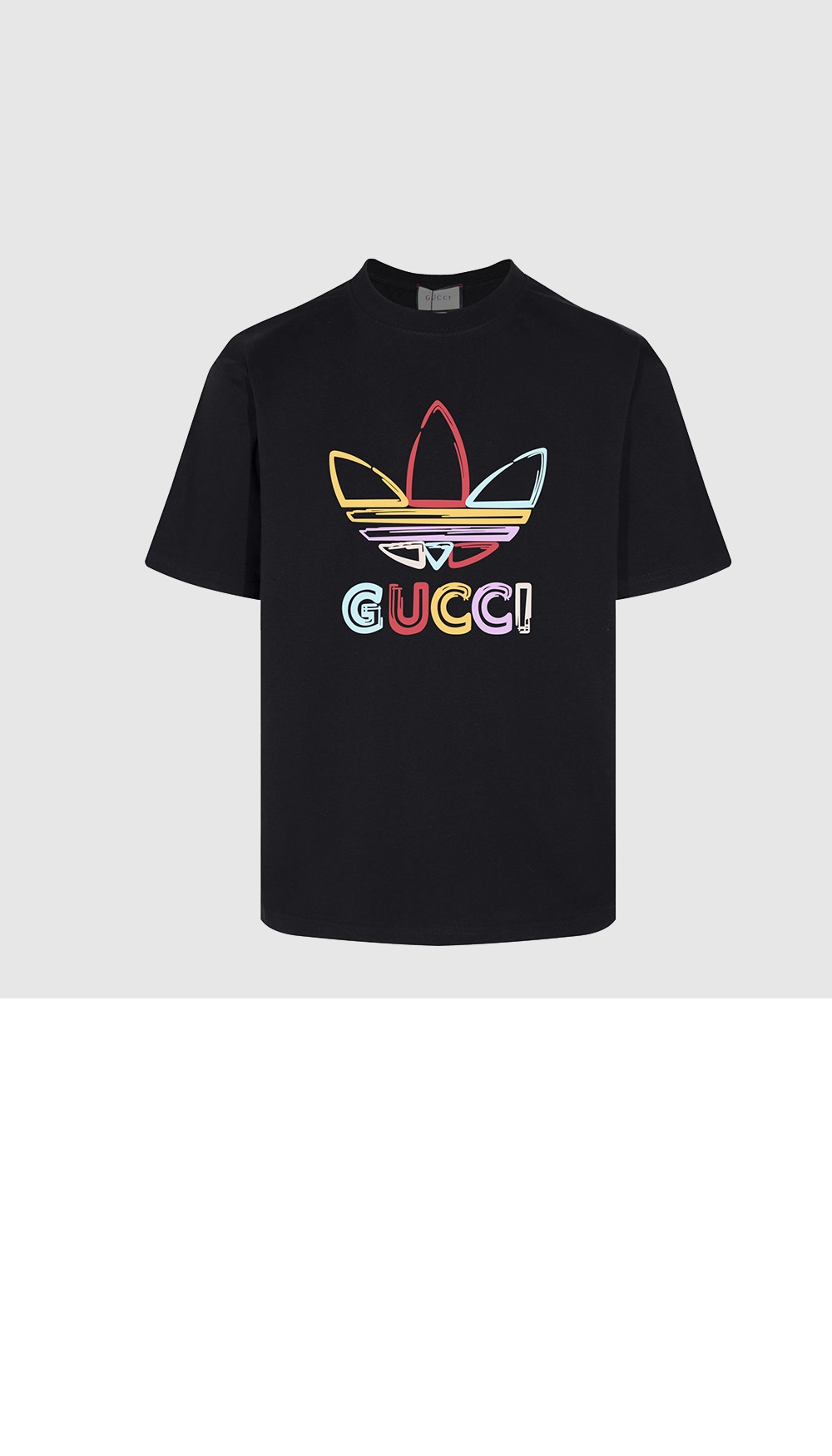 구찌 로고 프린트 반팔