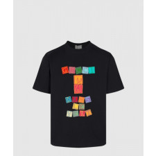 구찌 프린트 면 티셔츠