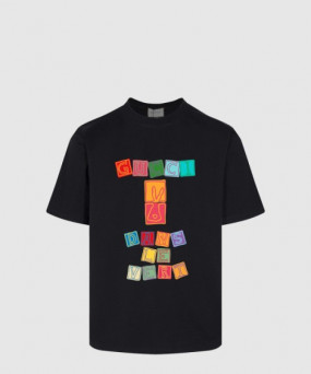 구찌 프린트 면 티셔츠