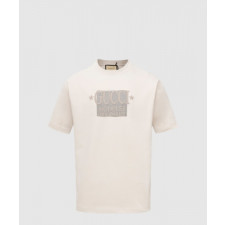 구찌 프린트 면 티셔츠