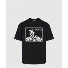 구찌 프린트 면 티셔츠