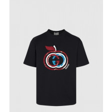 구찌 프린트 면 티셔츠