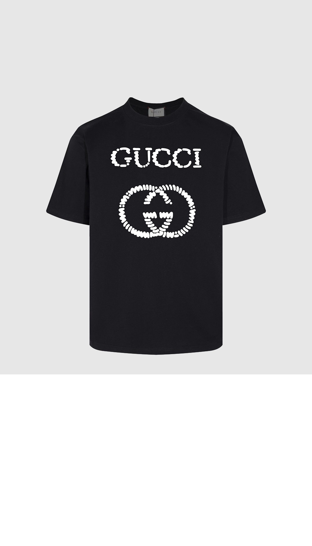 구찌 로고 프린트 반팔