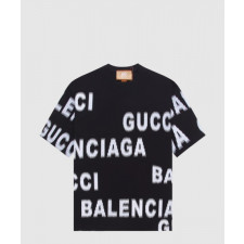 구찌 로고 프린트 반팔