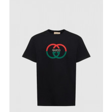 구찌 로고 프린트 반팔