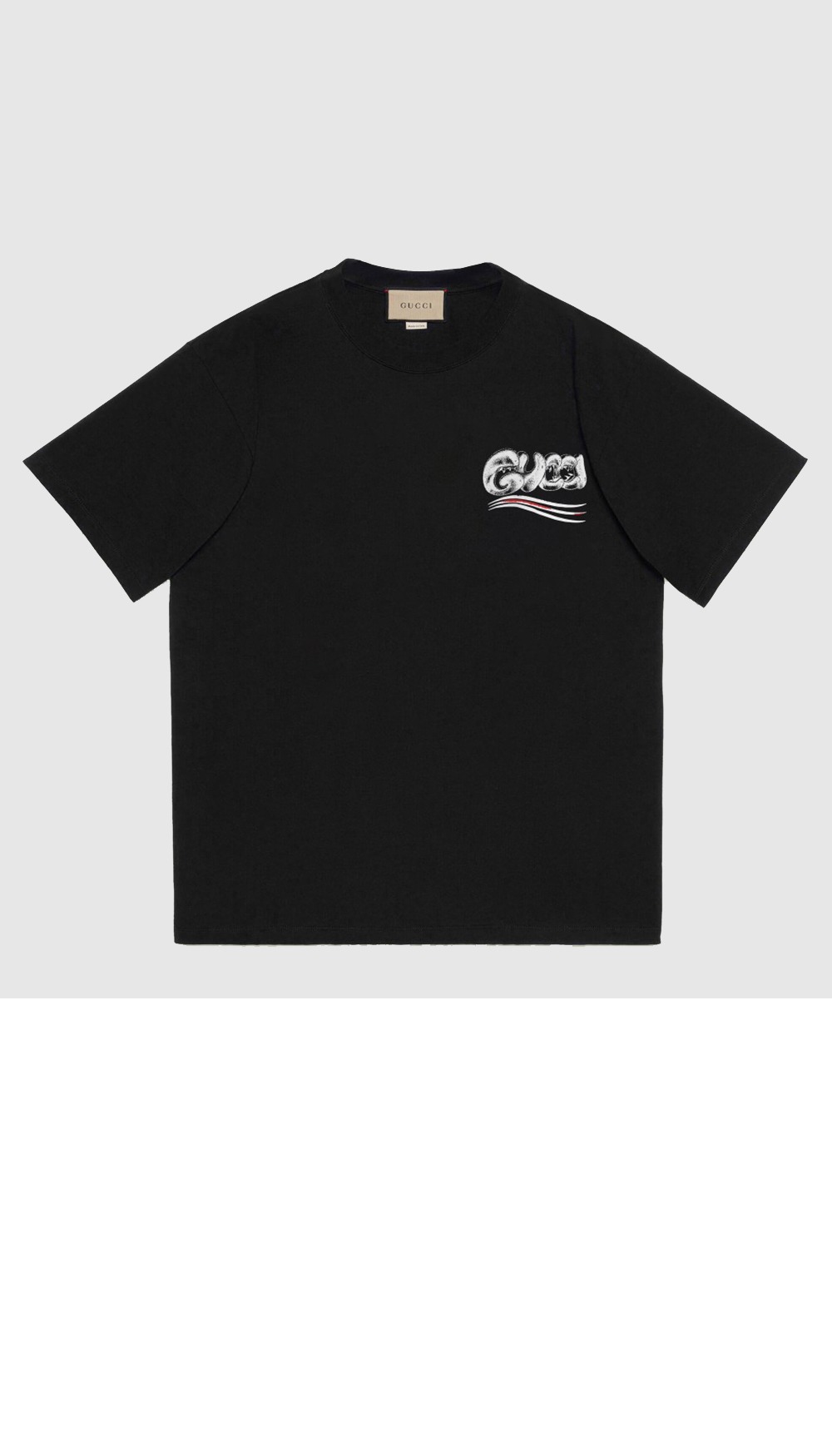 구찌 로고 프린트 반팔