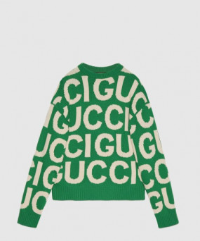 구찌 플라워 니트