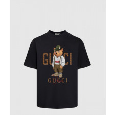 구찌 프린트 면 티셔츠