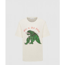 구찌 프린트 면 티셔츠