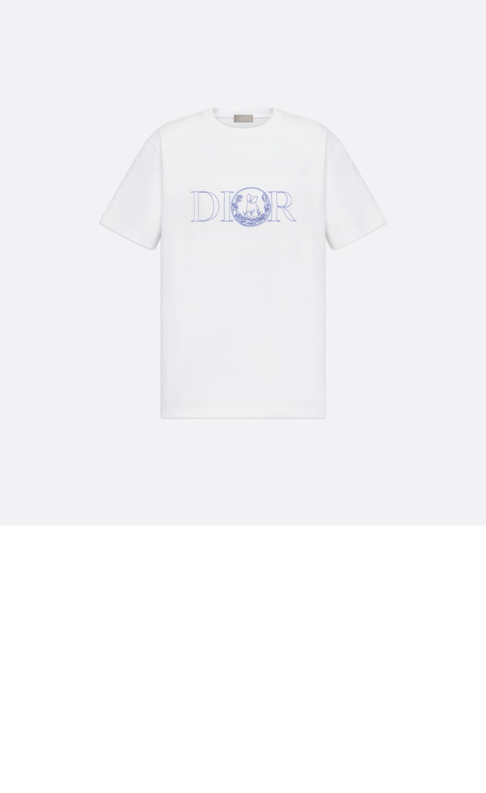 디올 캐주얼 핏 티셔츠