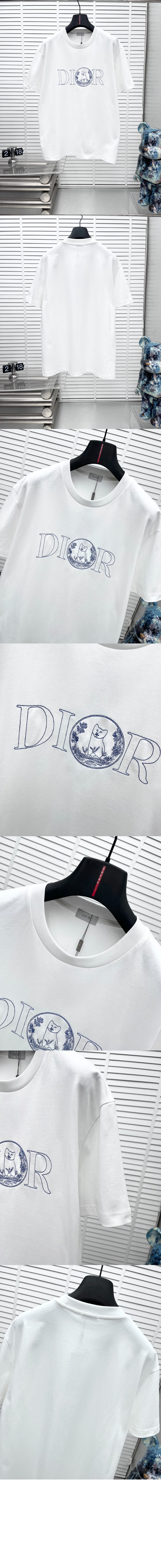 디올 캐주얼 핏 티셔츠