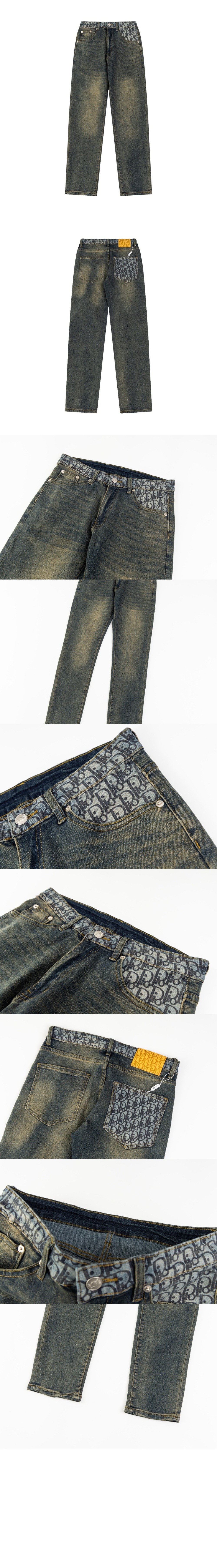 디올 데님 팬츠