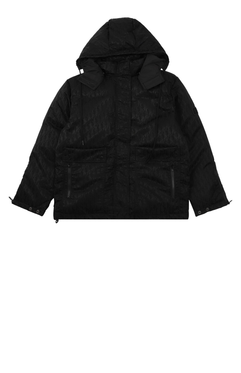 디올 로고 집업 자켓