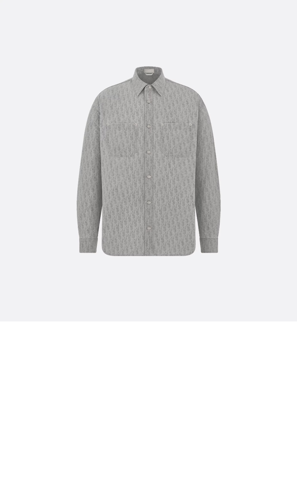 디올 로고 셔츠