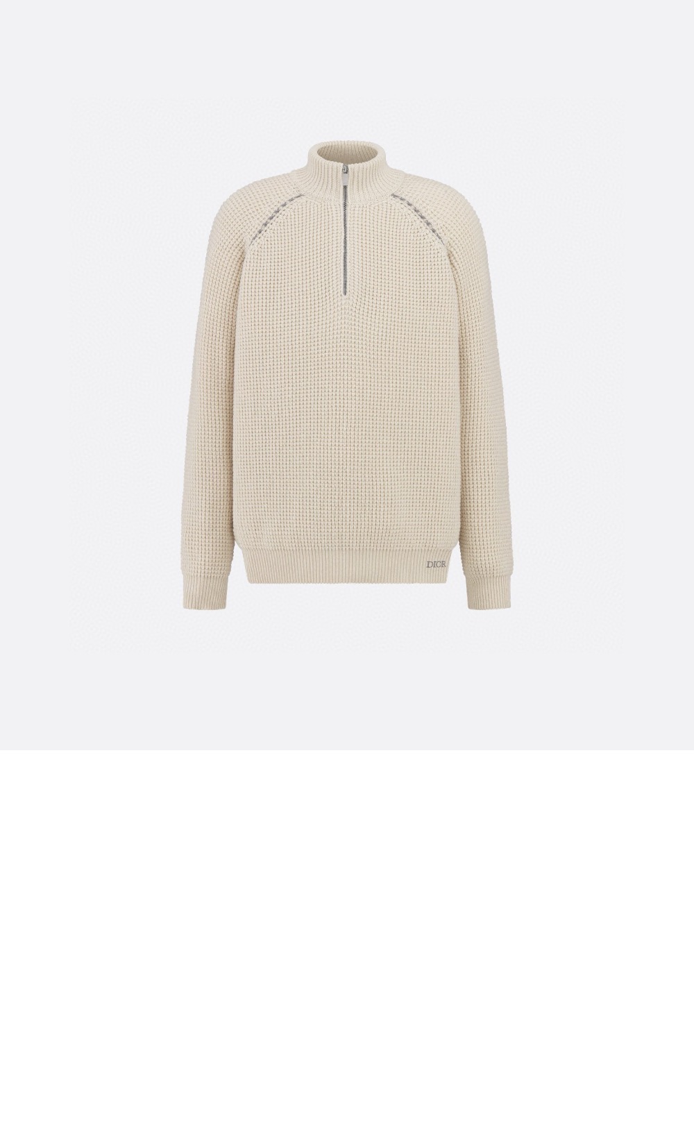 디올 프린트 니트 톱