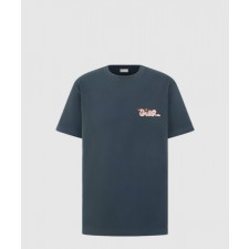 디올 로고 프린트 반팔