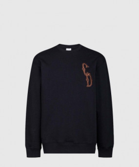 디올 플라워 코튼 톱