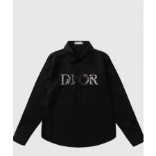 디올 로고 프린트 셔츠 톱