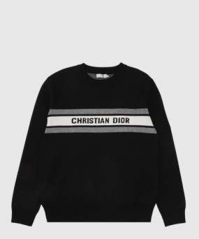 디올 크루넥 스웨터