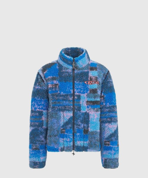 디올 탈착식 슬리브 지퍼 재킷