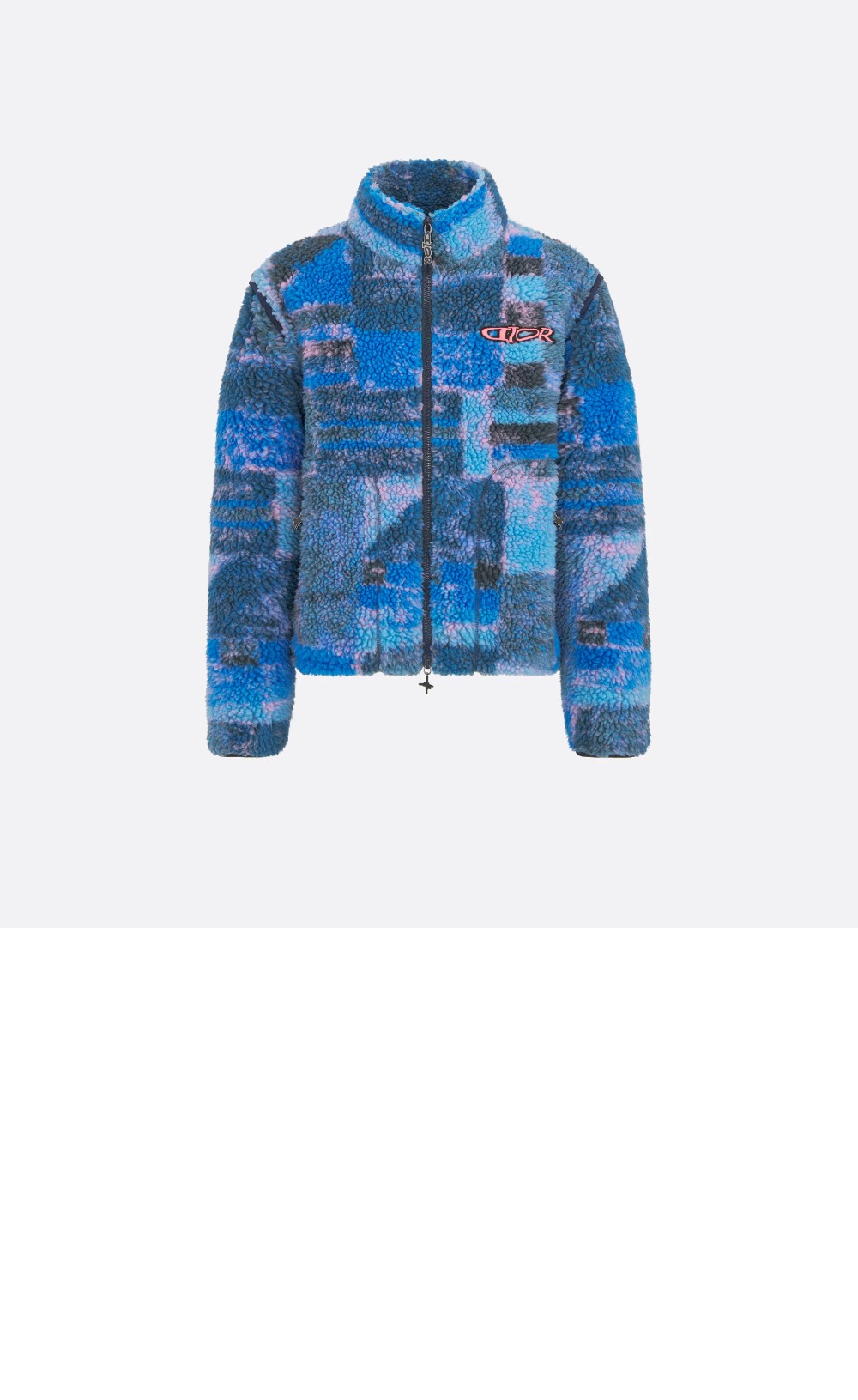 디올 탈착식 슬리브 지퍼 재킷