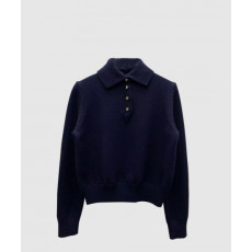 디올 로고 니트 상의