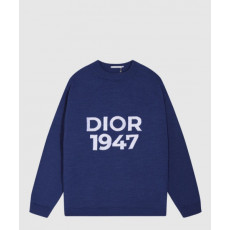 디올 로고 니트 상의