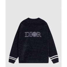 디올 로고 니트 상의