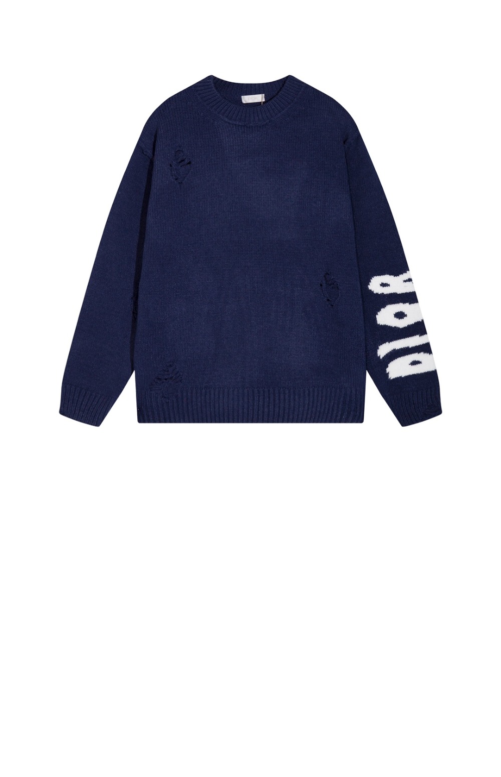 디올 로고 니트 상의