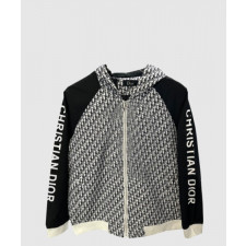 디올 로고 프린트 재킷