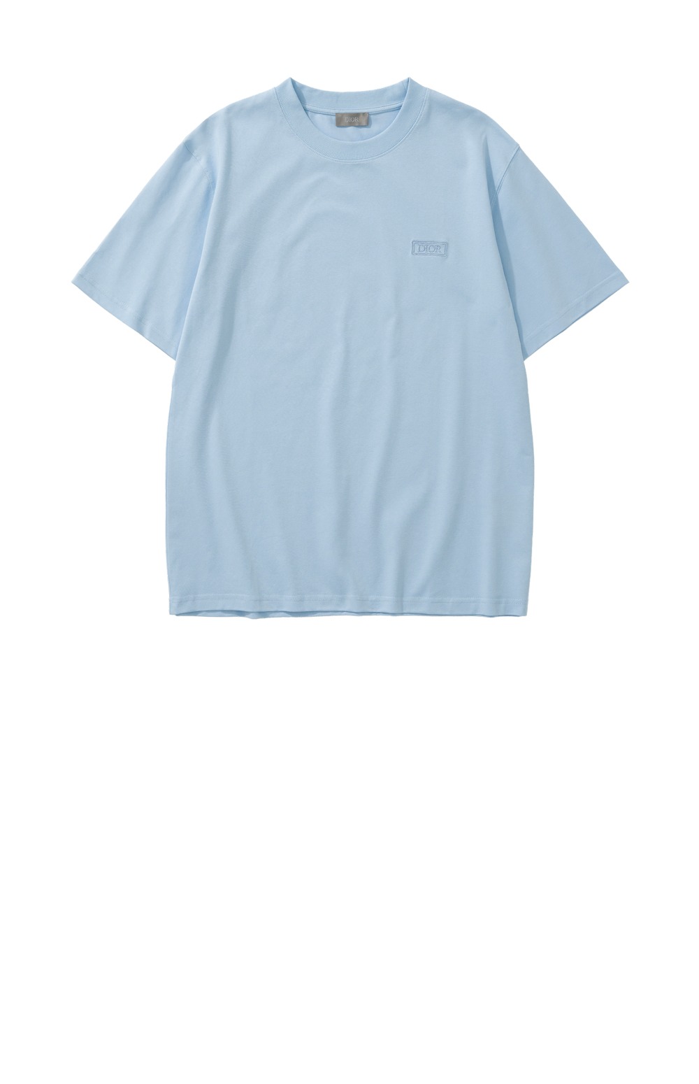 디올 로고 프린트 반팔