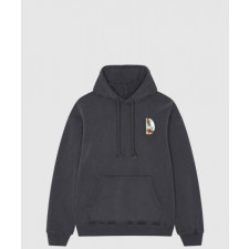 디올 로고 후드 긴팔