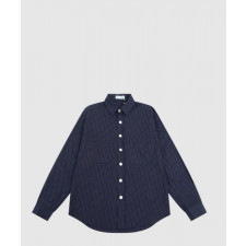 디올 로고 셔츠