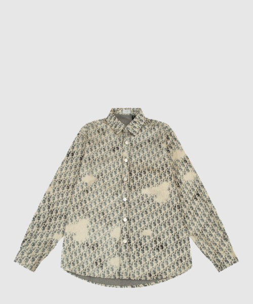 디올 로고 셔츠