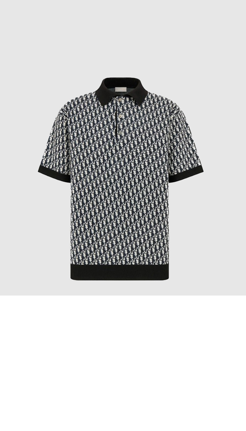 디올 로고 니트 톱