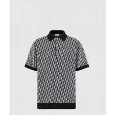 디올 로고 니트 톱