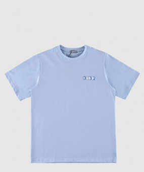 디올 플라워 코튼 톱