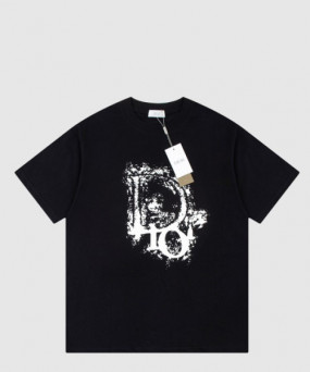 디올 플라워 코튼 톱